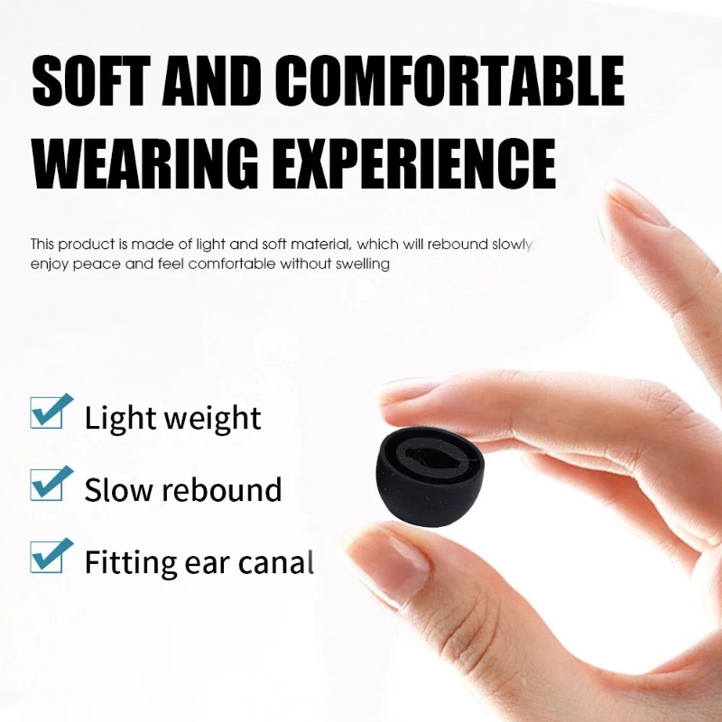 Силиконовые насадки для ушей д – обзор и цена Earphone Foam Tip