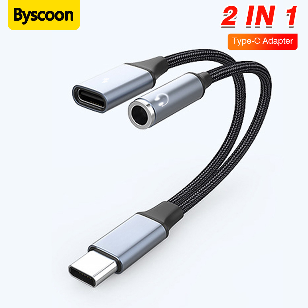 Адаптер 2-в-1 Type-C на 3,5 мм – обзор и цена Earphone Splitter Jack